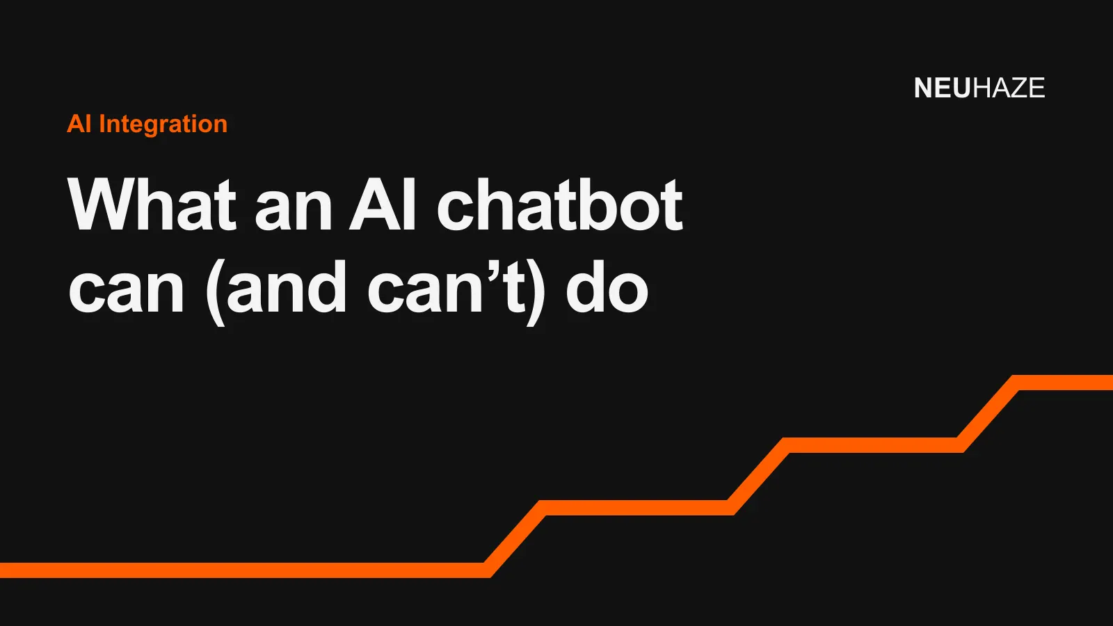 NeuHaze cover image: what an AI chatbot can and can't do